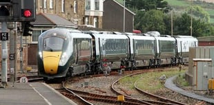 Train services in Cornwall disrupted following Storm Goretti