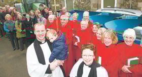 God speed the plough, in fair weather and in foul