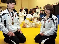 National honours for judo pair