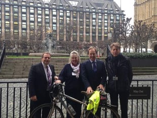 Deborah gets on her bike to raise funds for rural hub