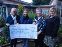 Serena is quite a FORCE raising £4,500 for charity