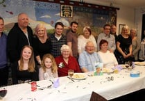 Wonderful 65th wedding anniversary for Tony and Pat Squire