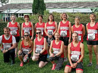 Bere Alston Trekkers at relay race and Magnificent 7