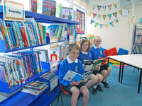 Lifton Primary School gets new library following renovation works