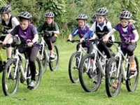 Pupils get into top gear for schools’ cyclo cross event