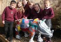 'Zoo-ocerous' finds his way home to Highampton Primary School
