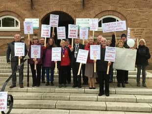 Campaigners keep up fight to save Okehampton Hospital's 16 in-patient beds ahead of public meetings