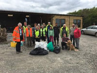 Spring clean in Sampford Courtenay