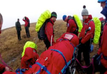 Increase in callouts for North Dartmoor Search and Rescue Team in 2017