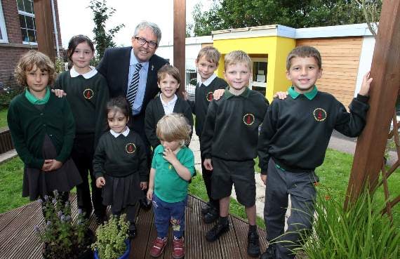 All change at North Tawton Primary with new classrooms and a new headteacher