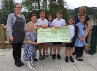 Primary school donation from shoppers’ scheme