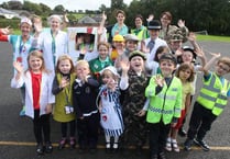 Real life heroes at Bridestowe Primary