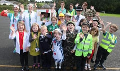 Real life heroes at Bridestowe Primary
