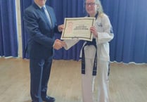 Tae Kwon-Do students earn their rewards