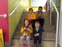 Pony club youngsters give it welly at Welly