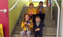 Pony club youngsters give it welly at Welly