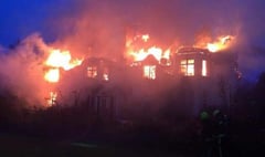 Grade II-listed thatched house at Clannaborough gutted by fire