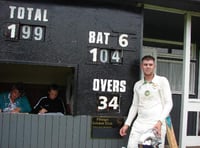 Belstone’s Ryan Dennis hits his maiden century