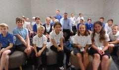 Bow Primary School pupils visit Westminster