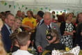 Okehampton school pupils meet Prince Charles and Duchess of Cornwall