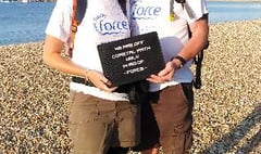 Charity trek for FORCE by Okehampton couple