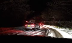 Drivers urged not to travel as weather warnings remain in place until midday today