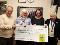 Okehampton United Charities support Okehampton Excelsior Silver Band