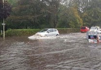 Weather is causing disruption across West Devon roads