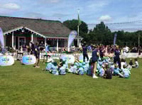 Cricket youngsters get into World Cup spirit