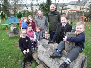 Makeover for Hatherleigh's play park