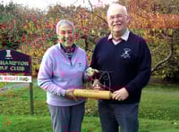 Ladies batter men in rolling pin challenge
