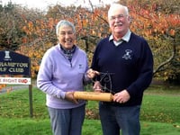 Ladies batter men in rolling pin challenge