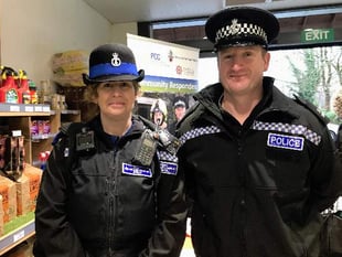 Firefighter joins the police in two-in-one role