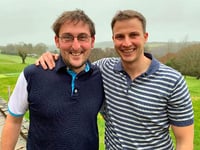 Matt and Barry on top in Stableford