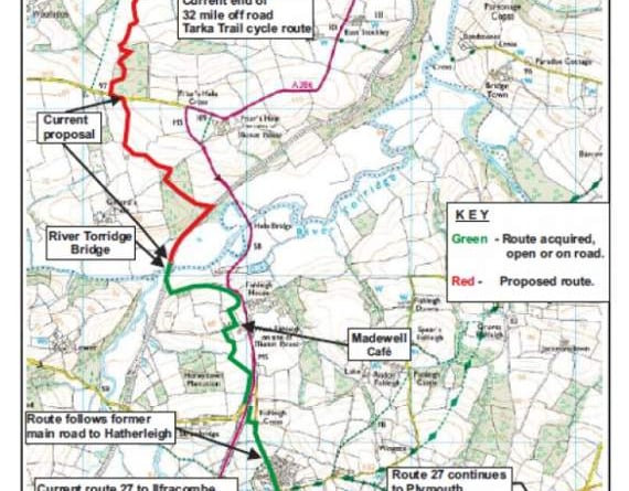 Tarka Trail extension gets conditional approval | okehampton-today.co.uk