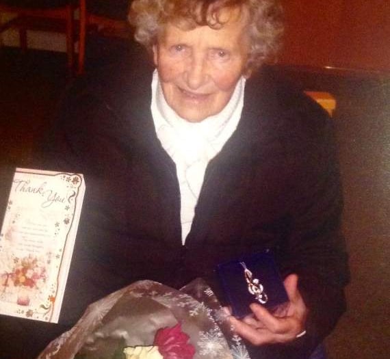 Spreyton organist Geraldine retires after 50 years