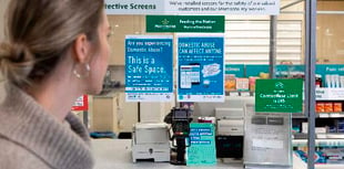 Domestic violence safe space in Tavistock superstore