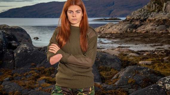 Lauren is joint winner of celeb SAS challenge
