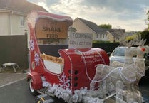 Round Table sleigh collects for foodbank