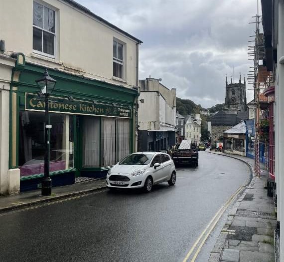 Gas leak in Market Street, Tavistock