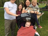 Yelverton family aim to raise £30,000 to help give their little miracle Rebekah a safe haven