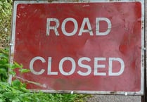 A3124 closed tonight near Winkleigh