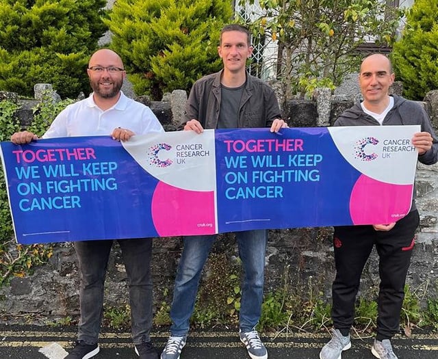 Three men to visit 107 stadiums in eight days
