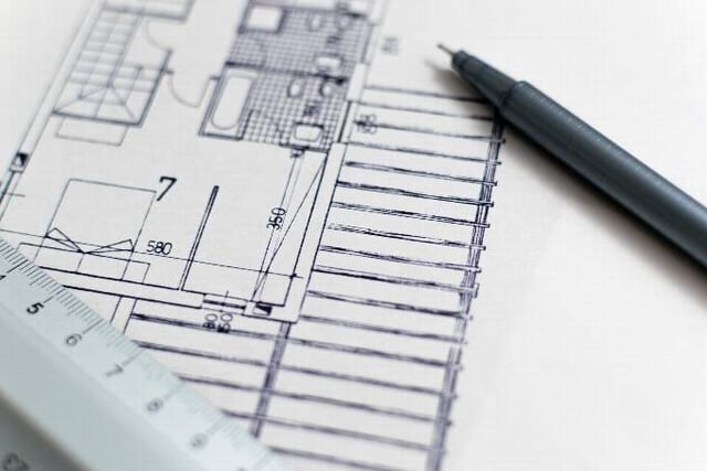 Plan for house at Bondleigh stables