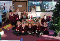 Bridestowe Primary collects good haul for foodbank