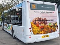 Hop aboard the 118 for town and village connection to rail