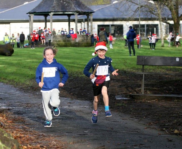OCRA runs festive relay event for local school