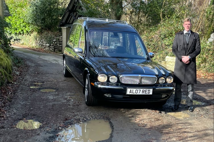 Funeral director David Abery