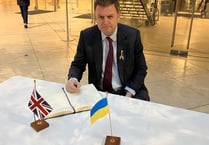 Central Devon MP stands by Ukraine and its people