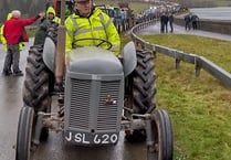 Lewdown Young Farmers’ charity tractor run raises more than £1,600 